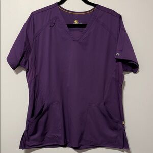 CARHARTT | Women's Force Liberty V-Neck Scrub Top size Large